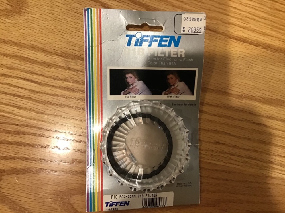 Tiffen 81B Filters 55mm