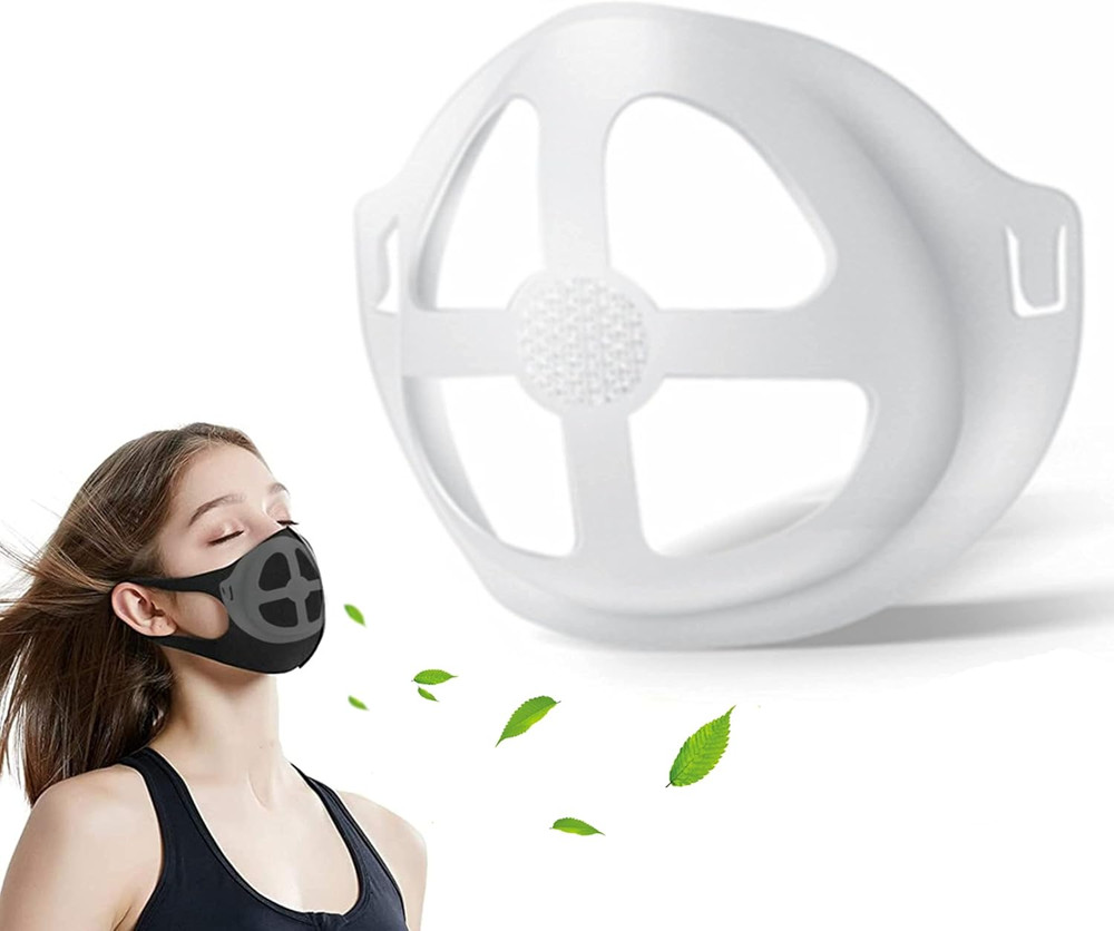 6Pcs Upgraded Mask Bracket Inserts for Cool Better Breathing-Silicone Turtle 3D