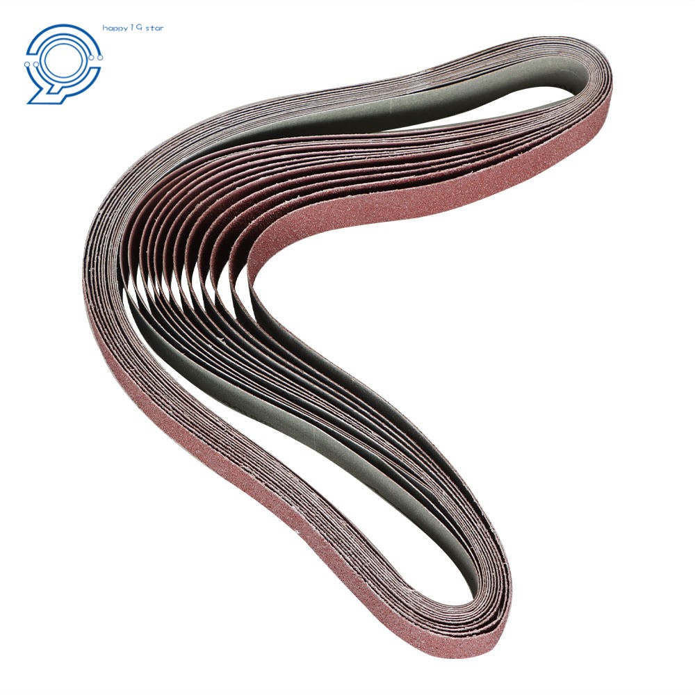 1 Inch x 42 Inch Sanding Belts 60 80 120 150 240 400 Grits Belt Sander 12 Pack