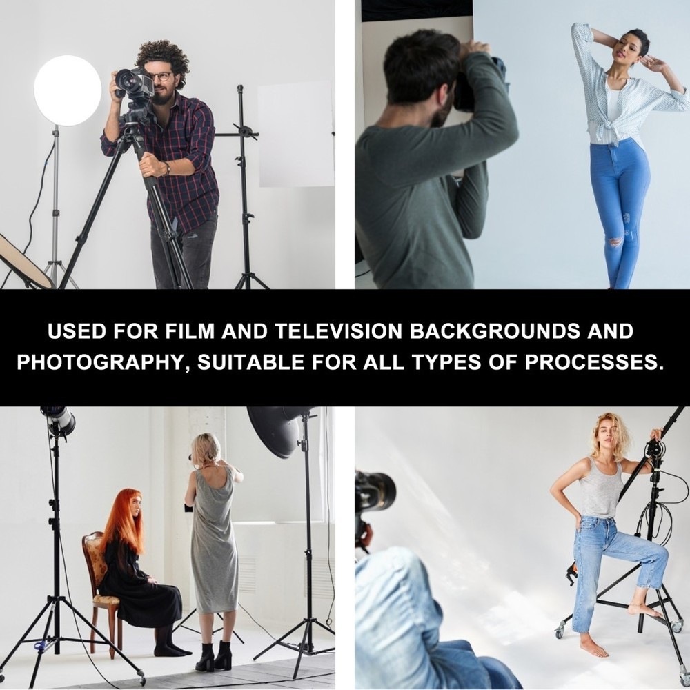 1pc Black Backdrop Background Black Backdrop Screen for Studio Photography