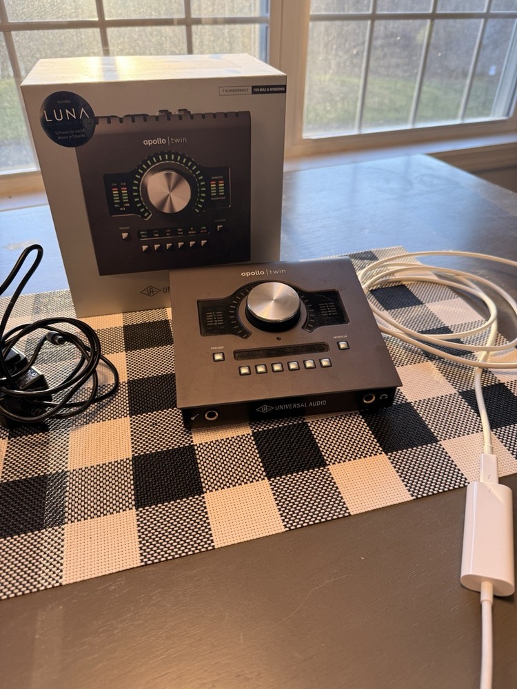 Universal Audio Apollo Twin mkII Duo Core Audio Interface Black