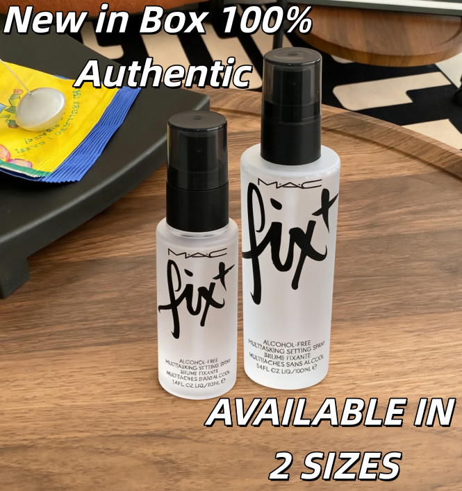 Authentic MAC Cosmetics Fix+ Hydrating & Multitasking Setting Spray, 2 sizes