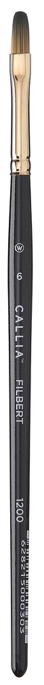 Willow Wolfe Callia Artist Filbert Brush-6