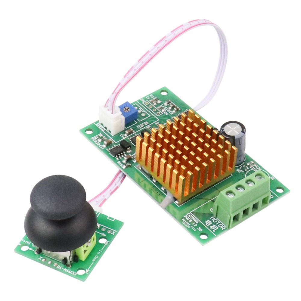 DC 12-30V 6A PWM Motor Speed Controller with Normal-Stop-Reverse Switch 12V 24V