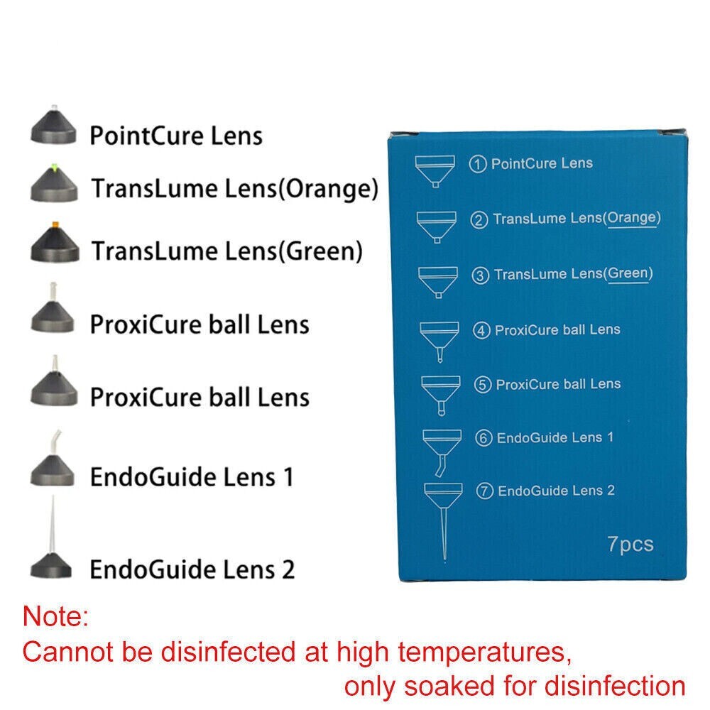 Dental Plastic MultifunctionLight Curing Head Magnetic Pointcure Lamp Point Lens