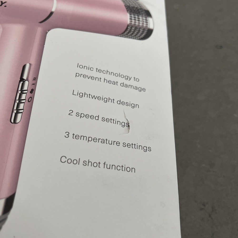 Cortex Airblade Pro Performance Dryer W/ Blue Ionic Technology PINK | New READ
