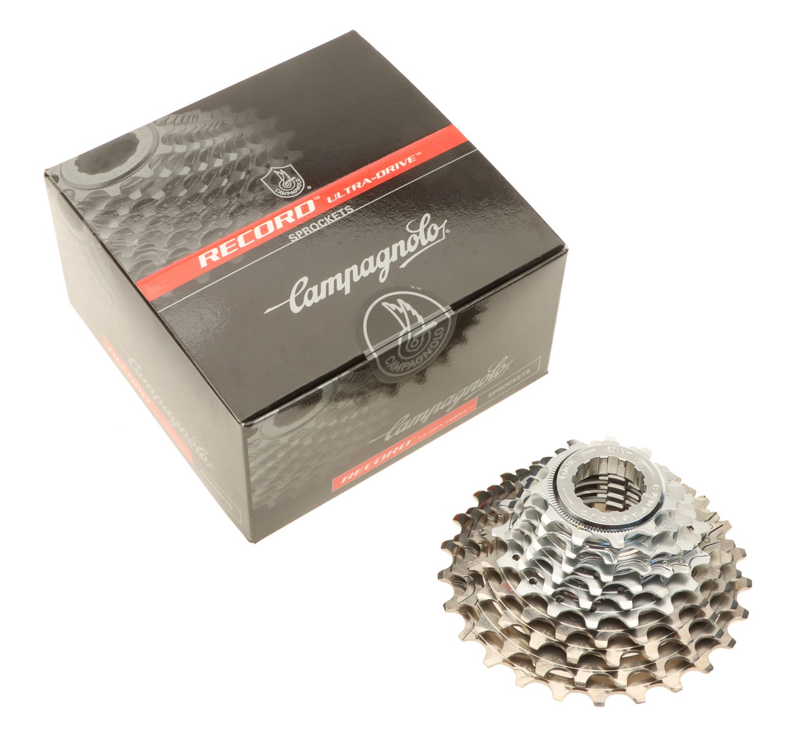 Campagnolo Record 10 Speed Cassette Steel/Ti 11/25T Ultra Drive NOS NEW