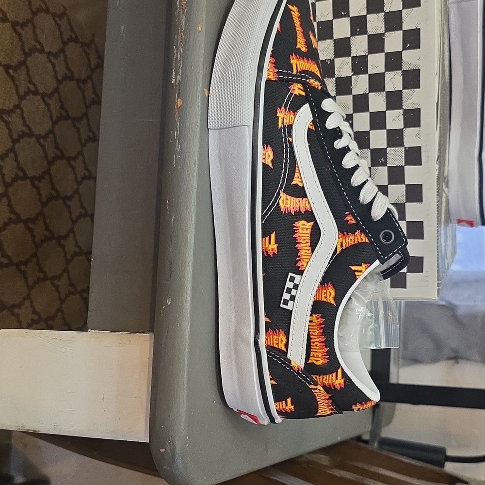 Vans Thrasher Black Skateboarding Shoes