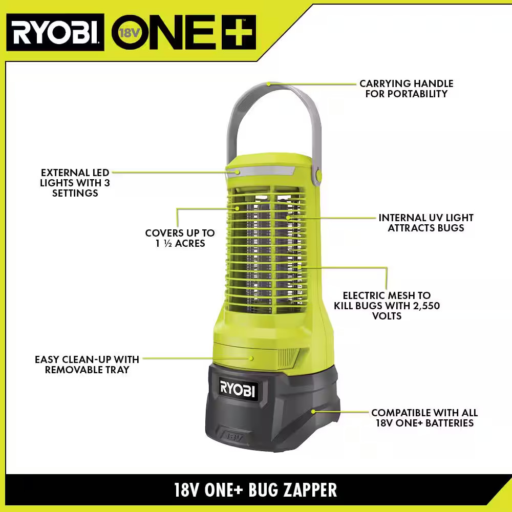 ONE+ 18-Volt Cordless Bug Zapper (2-Pack) (Tool-Only)