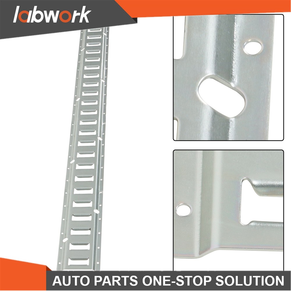 Labwork 10 Pack 4' E Track Tie Down Rail Kit Power Coated For Cargo Trailer