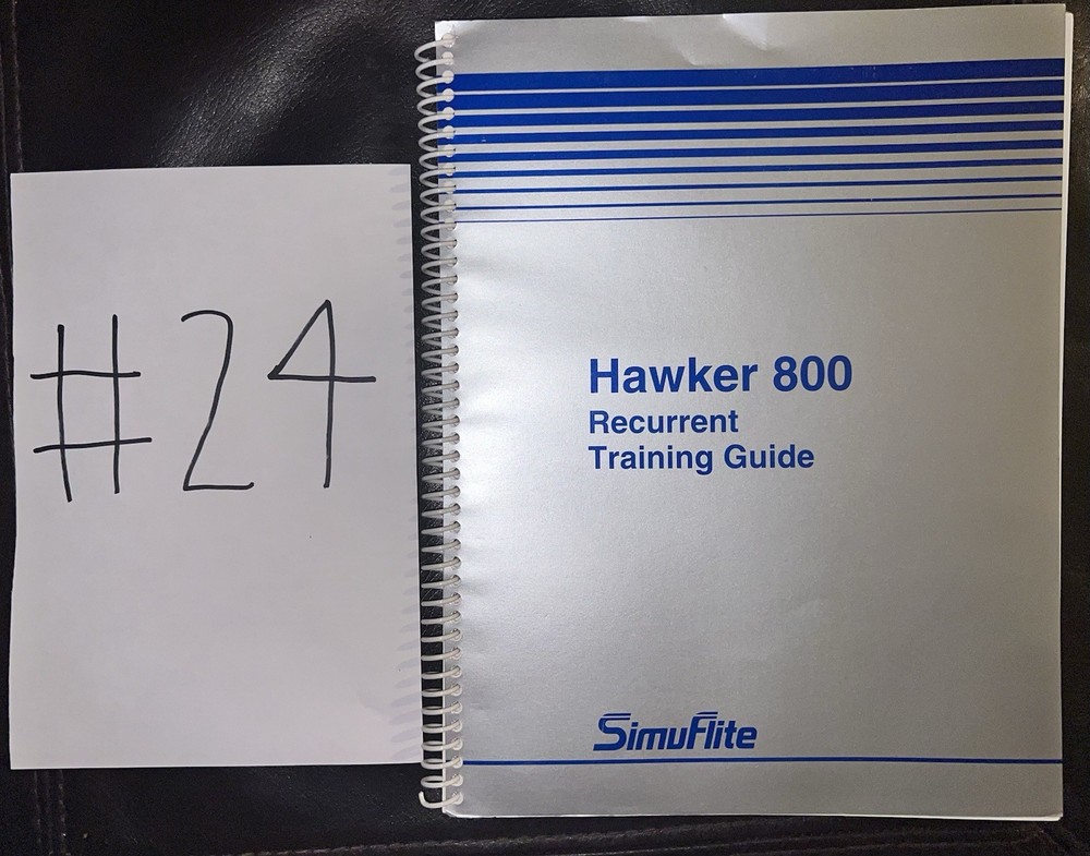 Hawker 800 Recurrent Training Guide