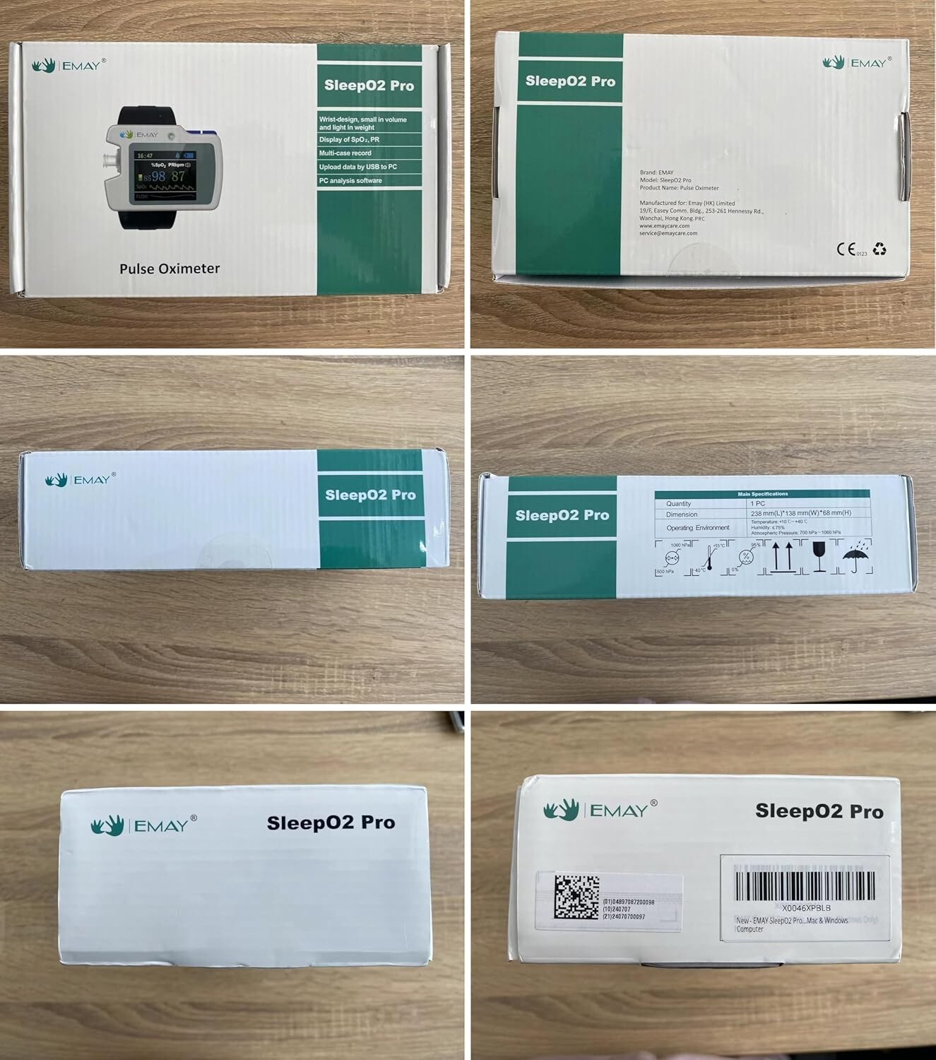 SleepO2 Pro - Wrist Pulse Oximeter with SpO2 & Flow Tracking Overnight