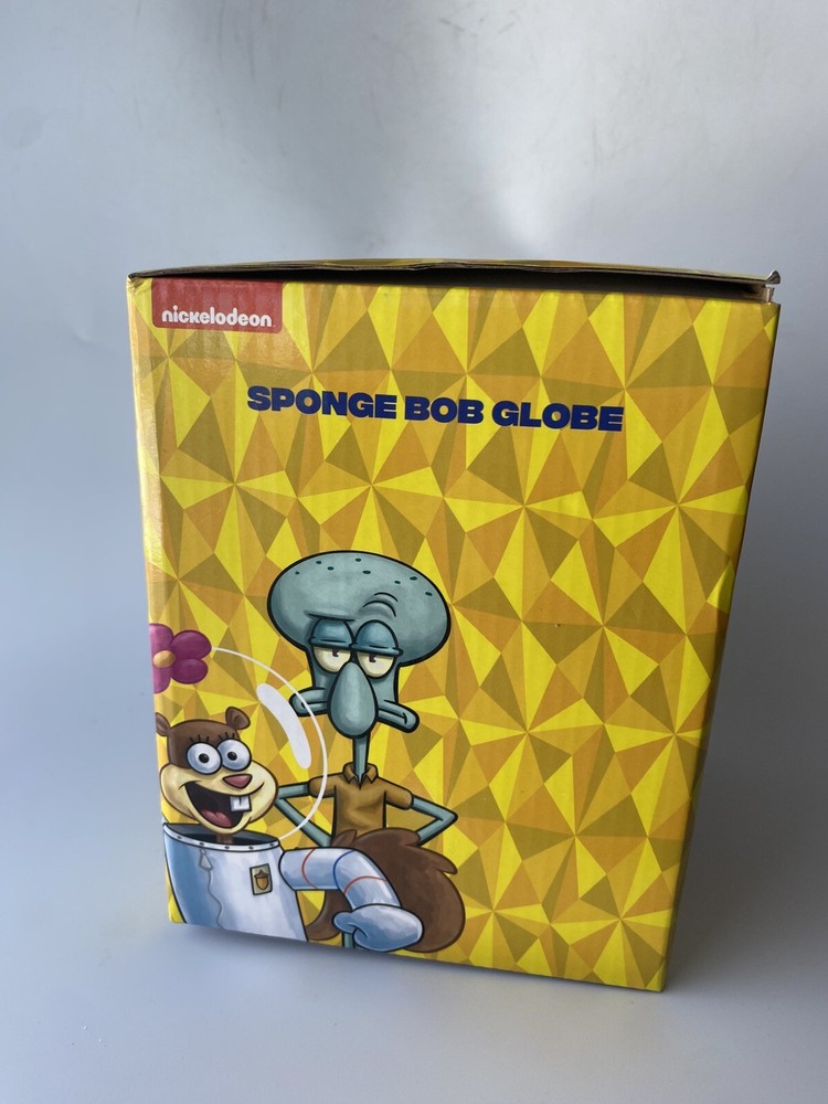 SPONGE BOB SQUAREPANTS SNOW GLOBE Patrick Squidward In Box Nickelodeon 2023
