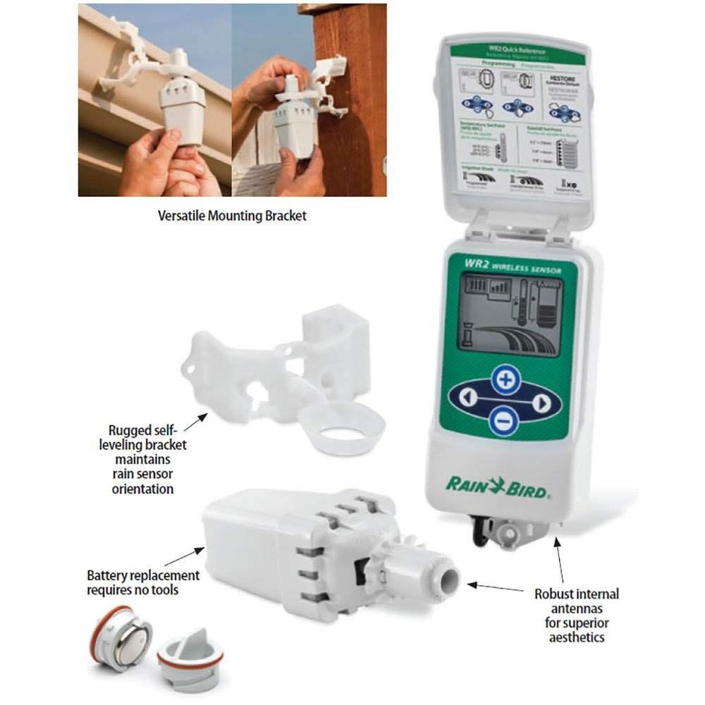 Rain Bird WR2-RFC Wireless Rain Freeze Sensor Kit for Irrigation Controller