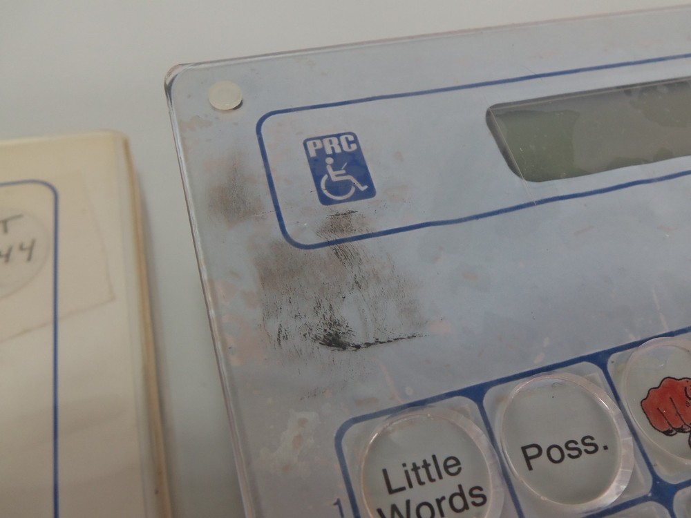 PRC Touch Talker with Minspeak for Disability Hearing Speech Tool with Manual
