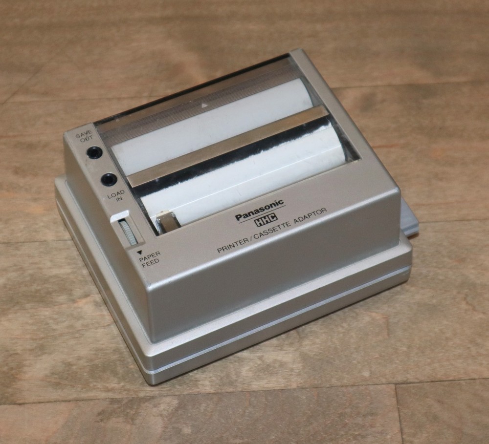 Panasonic HHC w/ Printer - Vintage Electronic Handheld Computer - Untested