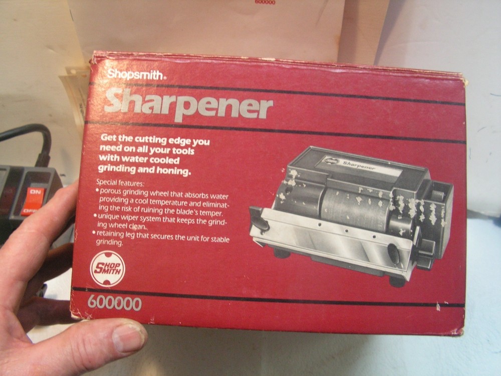 Shopsmith Knife Blade Tool Sharpener Model 600000 Vintage
