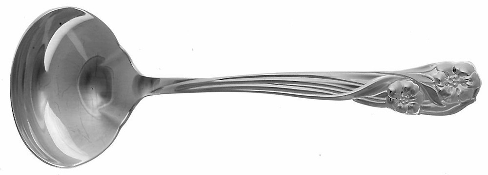 Oneida Silver Trillia  Solid Gravy Ladle 502324