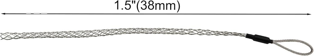 1 Pack Cable Pulling Grip, Electrical Wire Puller Socks, Stainless Steel Mesh Sl