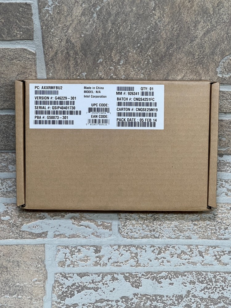 Intel AXXRMFBU2 RAID Maintenance Free Backup NEW Open Box