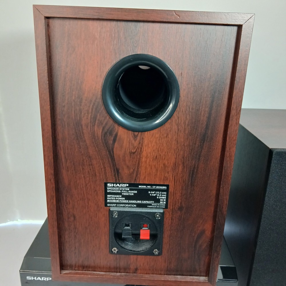 Sharp XL-B530 Bluetooth Micro Component System CD Player Speakers W/ Remote