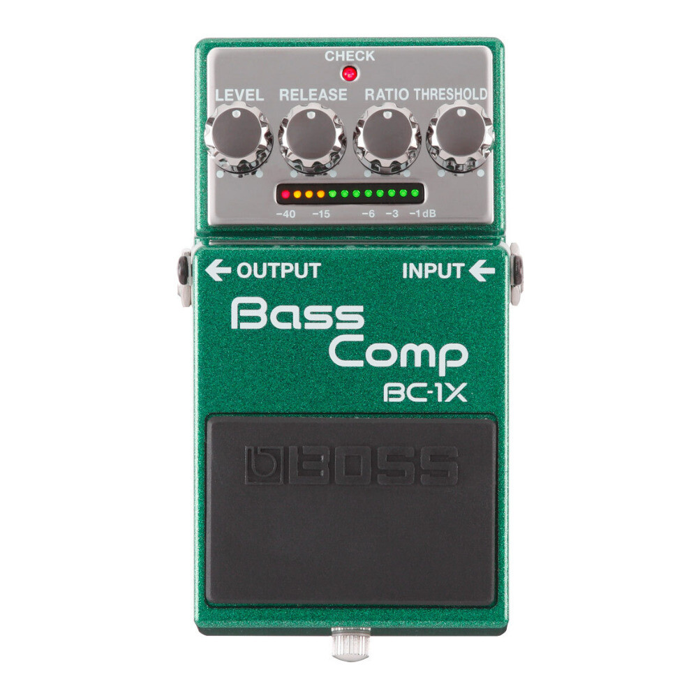 BOSS BC-1X Bass Premium Compressor Pedal with Multiband Compression