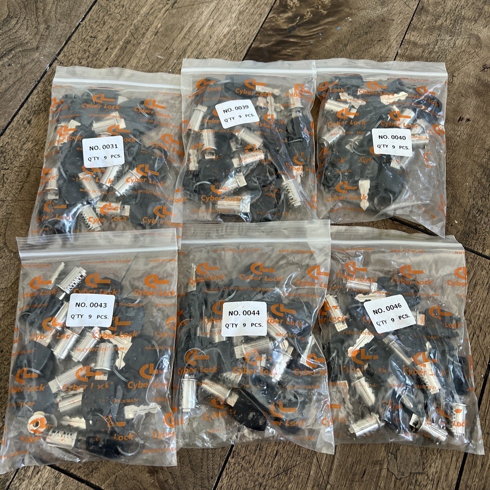 Cyber Lock M1 CC Replacement Cylinder With 2 Keys Random Codes