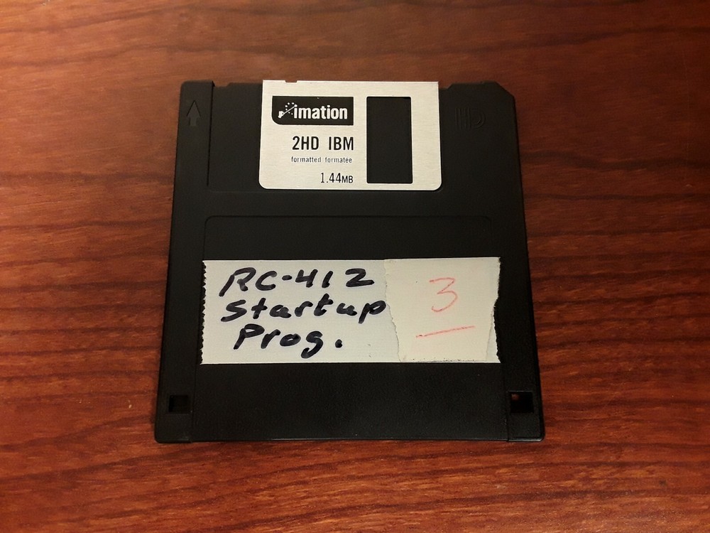 IBM RC-412 Startup Program DOS Disk set (1-3), Disks only