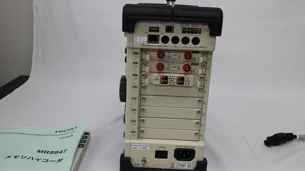 HIOKI MR8847-01 64M Memory HiCorder