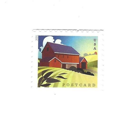 STAMP US SCOTT 5548 "Barns Forebay Spring"  Postcard Rate MNH