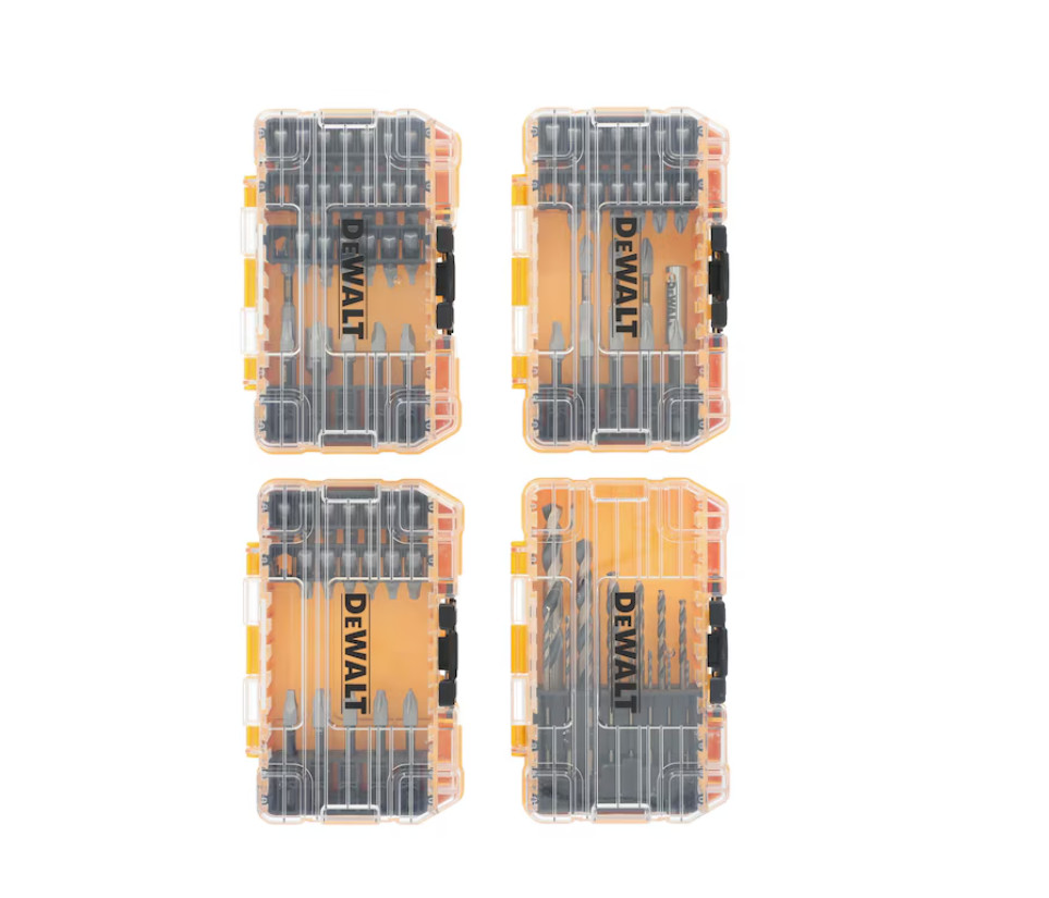 DEWALT TOUGH GRIP Screwdriver Bit Set 110 -Piece