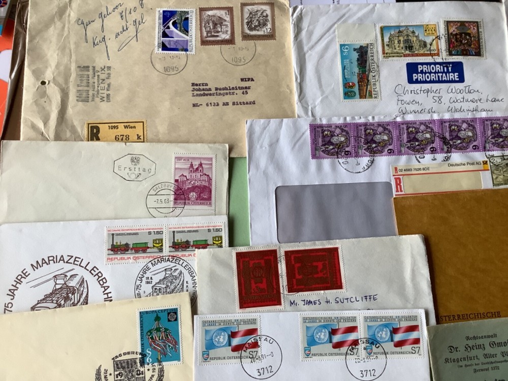 Austria covers 18 items Ref A1879
