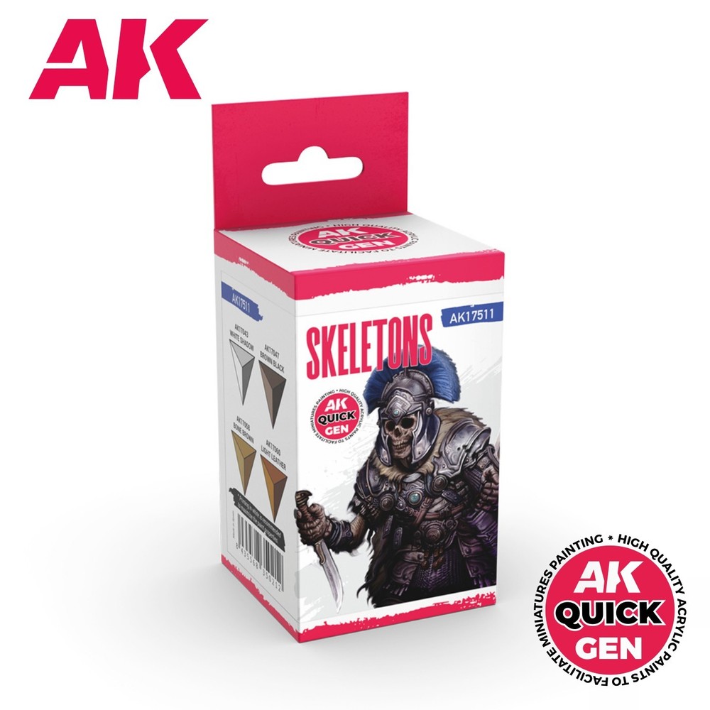 AK Interactive: Skeletons - QUICK GEN Set - AK17511