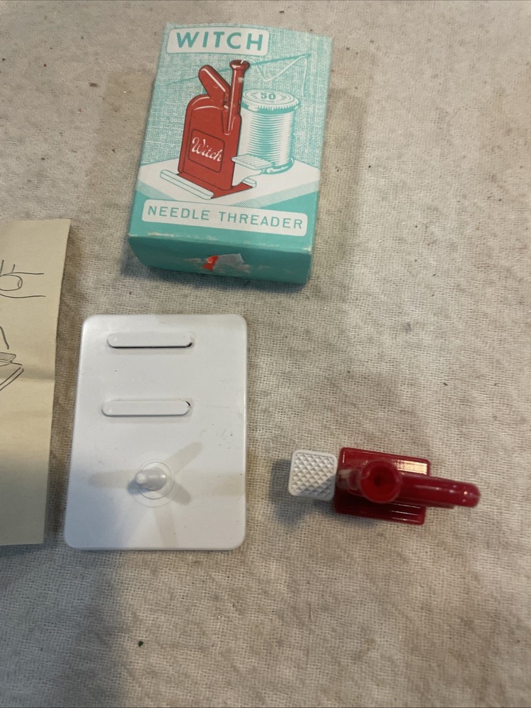 Vintage Witch Automatic Needle Threader, Original Box, Made in West Germany.