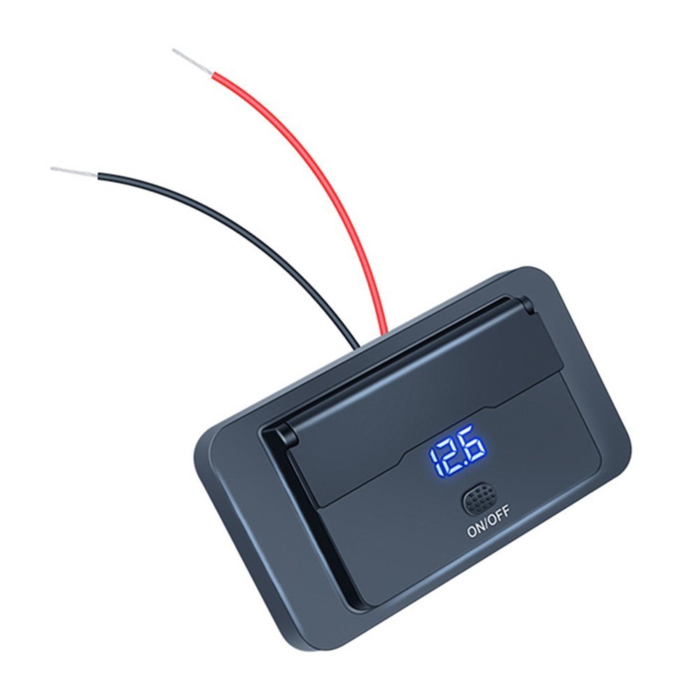 Reliable Car USB Charger Adapter with Integrated Power Switch Functionality