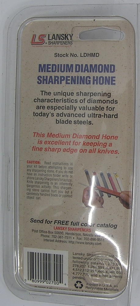Lansky Diamond Sharpening Hone Medium