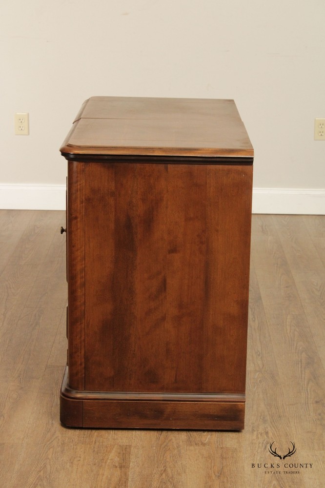 Temple Stuart Vintage Maple Flip-Top Server Bar