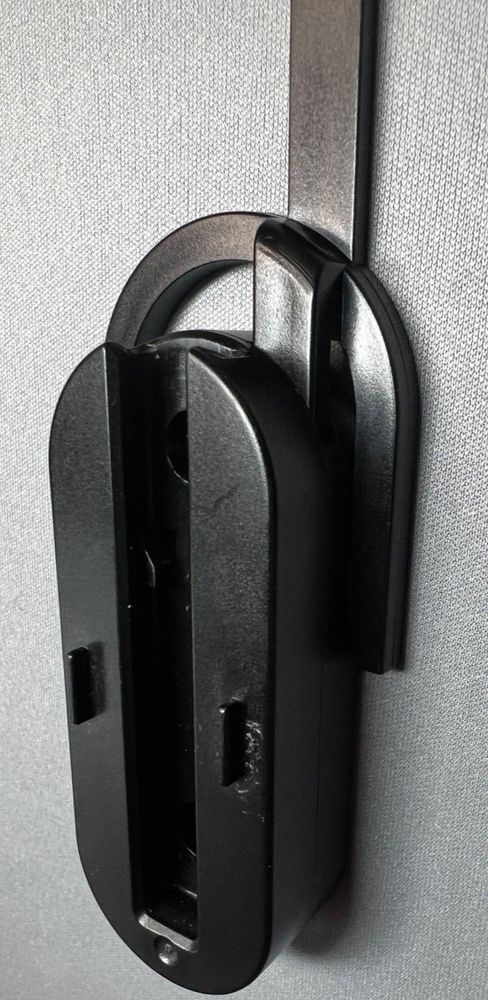 2 PACK Dovelok Floating Shower Bottle Dispenser Bracket 2 Brackets Black NEW