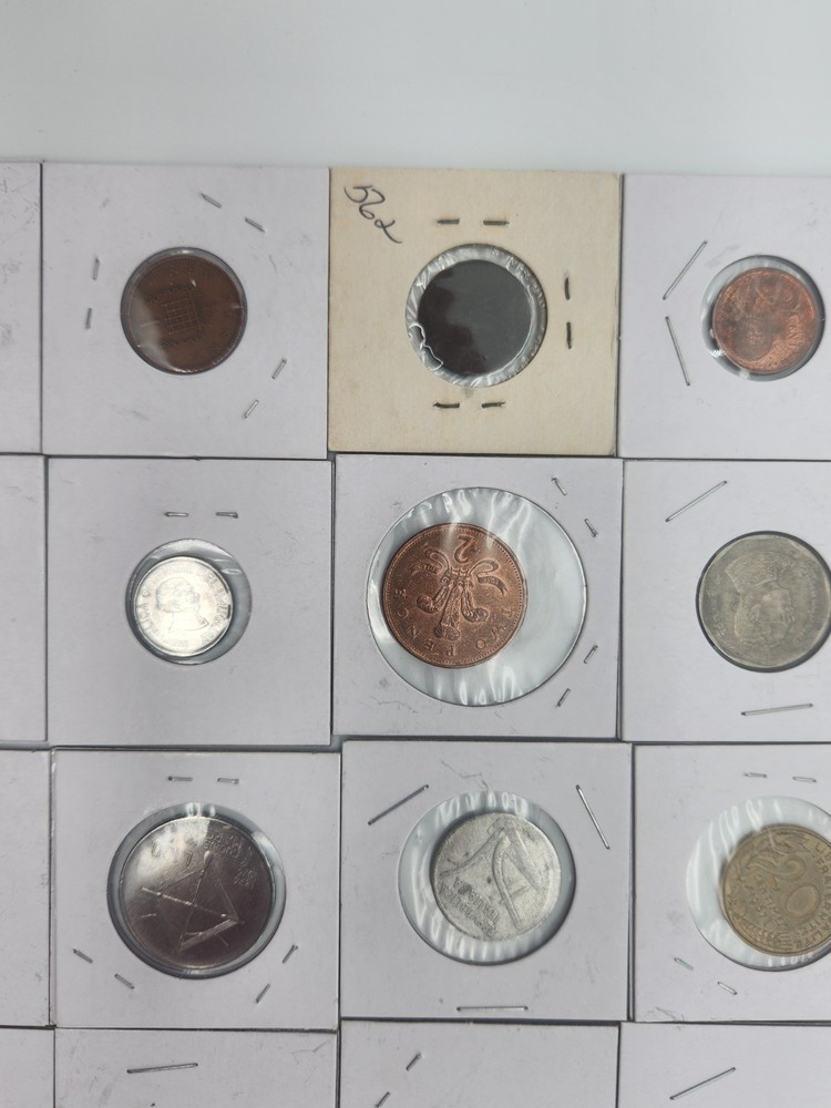 30 Foreign Coins From Various Locations