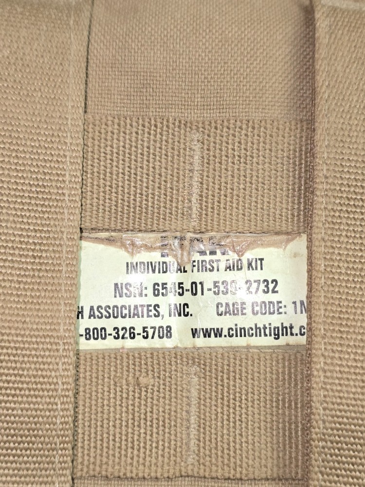 Surplus USGI Coyote Brown IFAK First Aid Pouch
