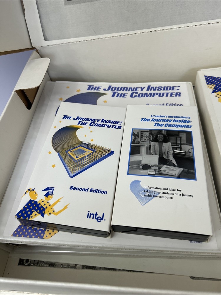 Intel Journey Inside The Computer Chip Kit Teacher's Guide Poster Gaming Chipset