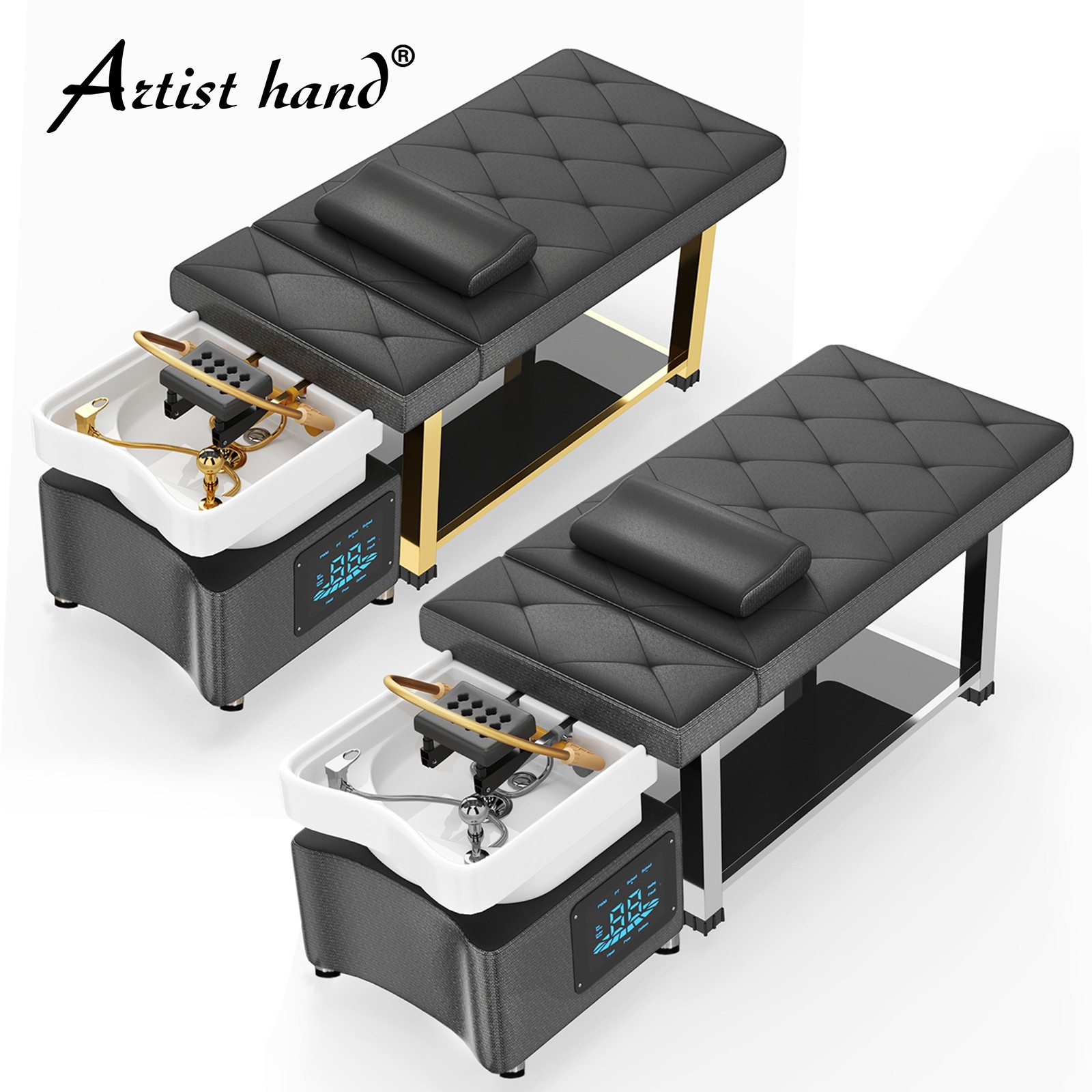 Head Spa Shampoo Massage Bed with Water Cycle Constant Temperature Salon Beauty