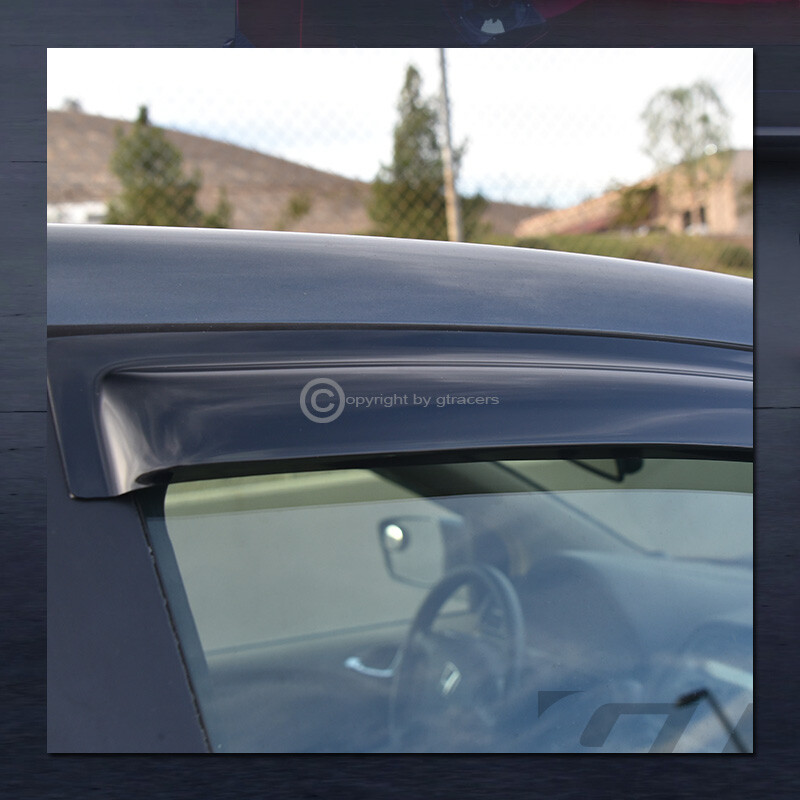 For 2007-2013 Chevy Silverado Ext Cab Sun/Rain Guard Deflector Window Visors 4Pc
