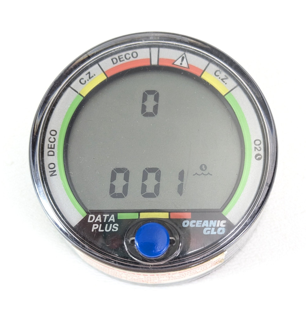 Oceanic Data Plus Air & Nitrox Puck Scuba Dive Computer + Manual #5454