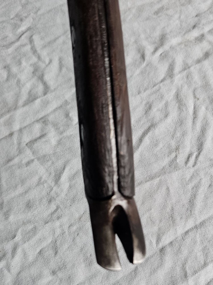 1920's antique Estwing UtilAx Trapper axe puller crate hammer 3 Rivet handle