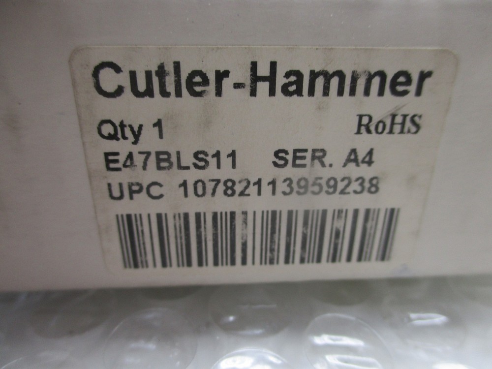 CUTLER HAMMER E47BLS11 SER.A4 LIMIT SWITCH NSMP