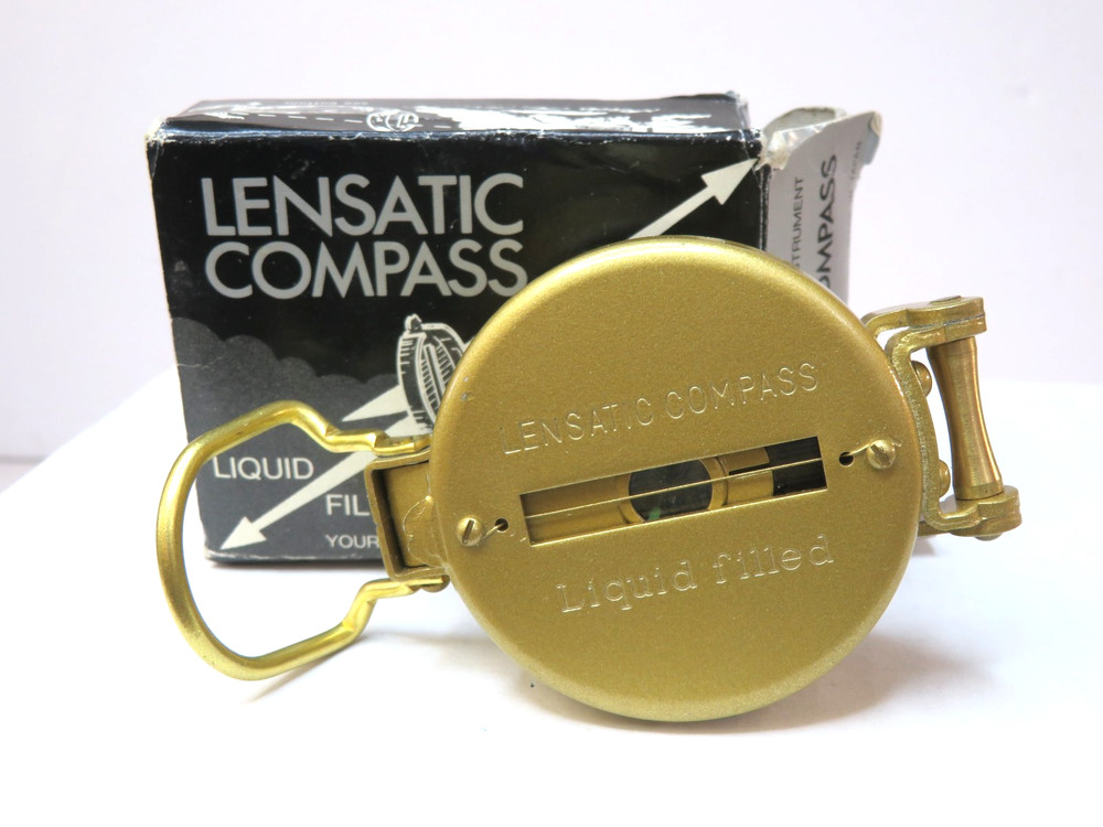 Lensatic Compass NEW in Box