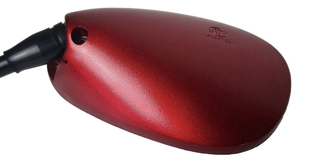 Red Rear View Mirror Pair For Most Pride Mobility Scooters