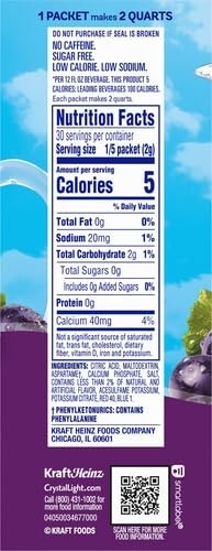 Grape Drink Mix (6 Pitcher Packets)
