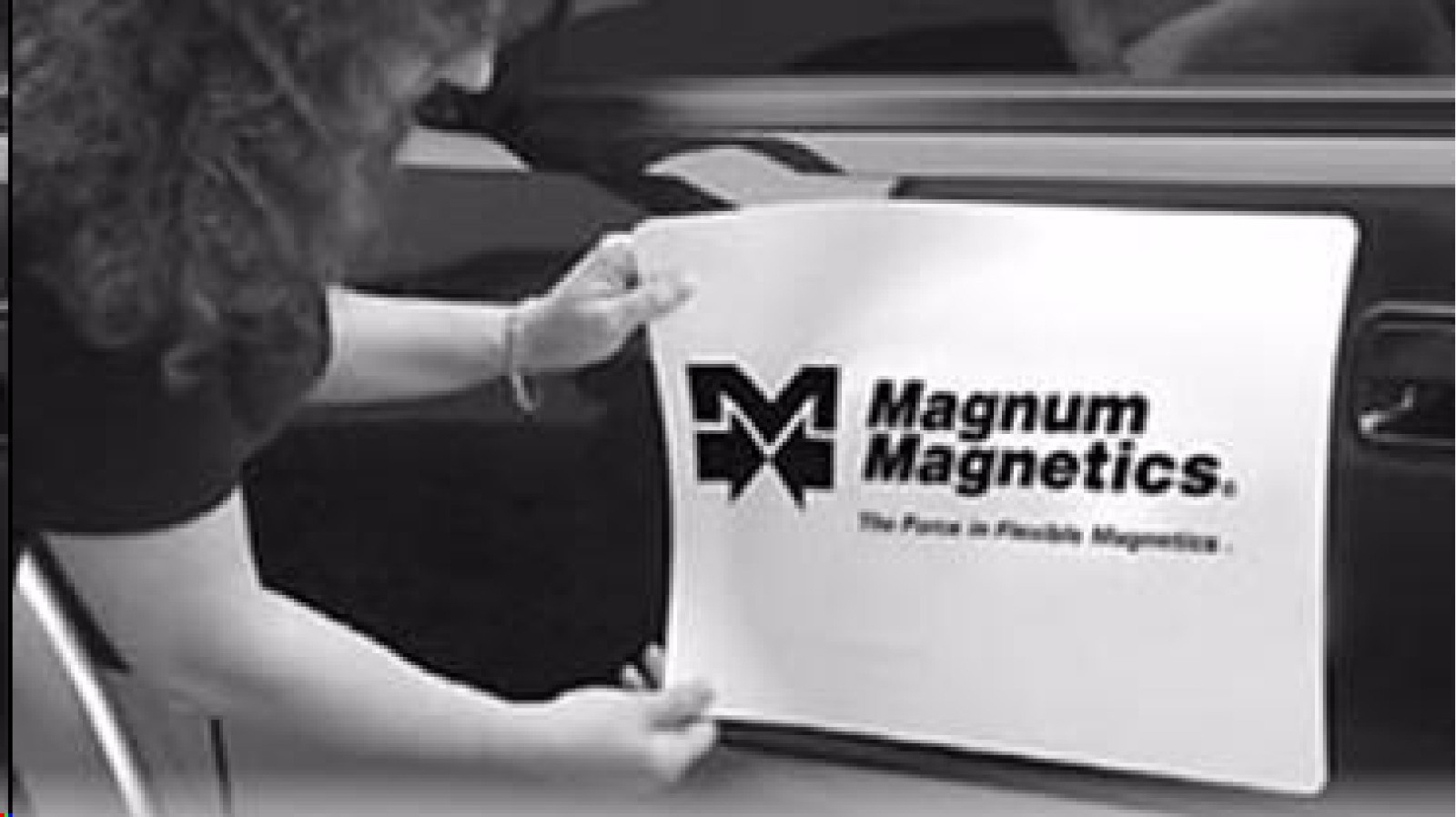 Magnum Mag 12" width x 5 Ft ROLL 30 Mil. Magnetic Sign Sheet Cars / Crafts